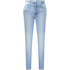 Tommy Hilfiger Blue Cotton Women Jeans