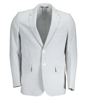 Gant White Cotton Men's Jacket