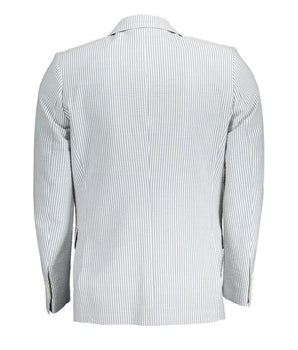 Gant White Cotton Men's Jacket