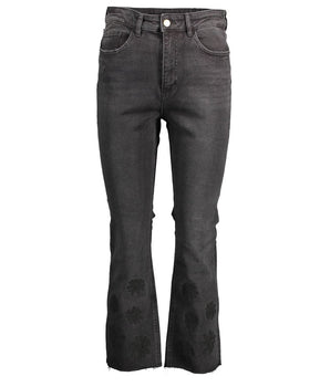 Desigual Black Cotton Women Jeans