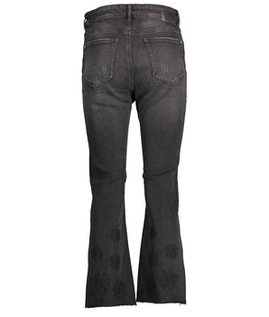 Desigual Black Cotton Women Jeans