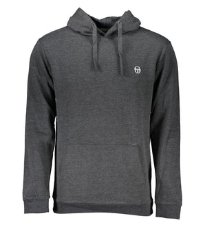 Sergio Tacchini Gray Cotton Men Sweater