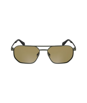 Calvin Klein Bronze Metal Men Sunglass