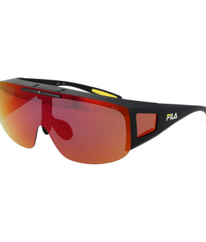 Fila Black Plastic Sunglasses
