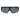 Fila Black Plastic Sunglasses
