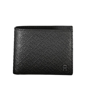 Tommy Hilfiger Double Card Wallet Sleek leather with contrast details