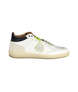 Blauer Men's White Leather Sneakers
