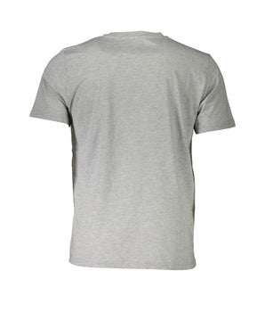 North Sails Brown Cotton Men T-Shirt