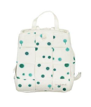 Desigual White Polyethylene Backpack