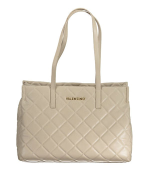 Mario Valentino Beige Polyethylene Bag