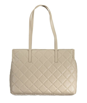 Mario Valentino Beige Polyethylene Bag