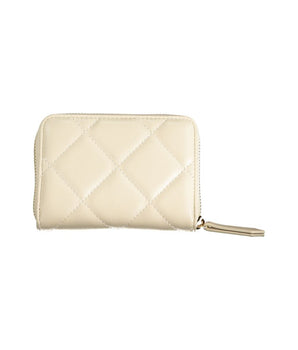 Mario Valentino Beige Polyethylene Wallet