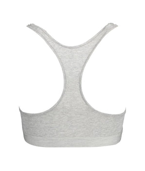 Tommy Hilfiger Gray Cotton Women's Sports Bra