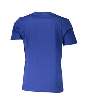 North Sails Blue Cotton Men T-Shirt