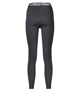 Calvin Klein Black Polyester Women Leggings