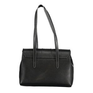 Mario Valentino Black Polyethylene Women Handbag