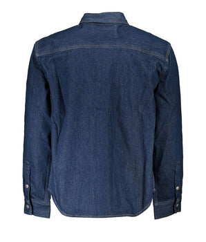 Calvin Klein Blue Cotton Men's Jacket