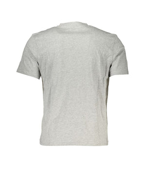 North Sails Brown Cotton Men T-Shirt