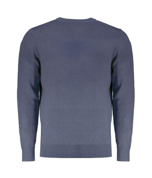 Norway 1963 Blue Wool Men Sweater