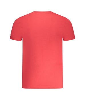 Pepe Jeans Red Cotton Men T-Shirt