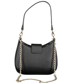 Mario Valentino Black Polyethylene Women Handbag