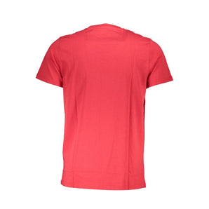 Cavalli Class Red Cotton Men T-Shirt