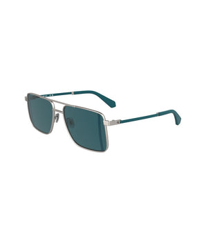 Calvin Klein Gray Metal Men Sunglass