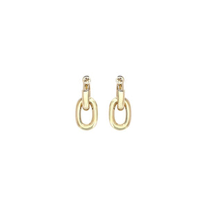 Rabanne Double XL Link Earrings