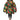 Chaqueta acolchada con capucha y estampado floral multicolor de Dolce & Gabbana