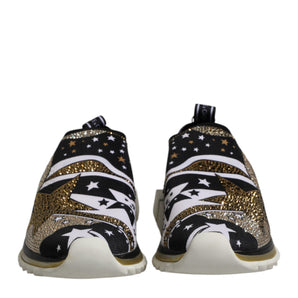 Dolce &amp; Gabbana Multicolor Sorrento Low Top Sneakers Shoes