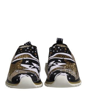 Dolce & Gabbana Multicolor Sorrento Low Top Sneakers Shoes