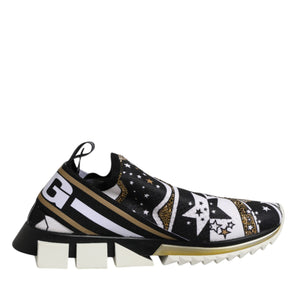 Dolce &amp; Gabbana Multicolor Sorrento Low Top Sneakers Shoes