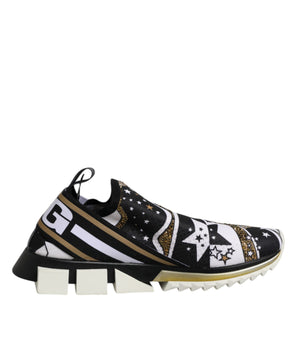 Dolce & Gabbana Multicolor Sorrento Low Top Sneakers Shoes