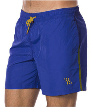 Billionaire Italian Couture Blue Polyester Men Swimwear