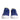 Nike White Blue Lace Up Low Top Drop-Type PRM Sneakers Shoes