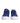 Nike White Blue Lace Up Low Top Drop-Type PRM Sneakers