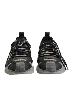Dolce & Gabbana Multicolor Lace Up Low Top NS1 Sneakers Shoes