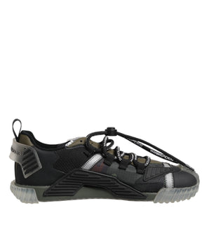 Dolce & Gabbana Multicolor Lace Up Low Top NS1 Sneakers Shoes