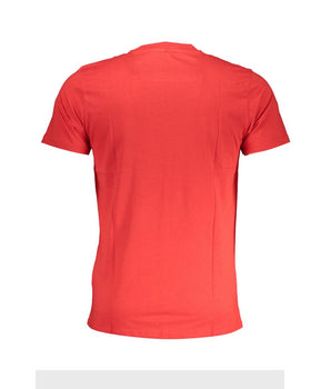 Cavalli Class Red Cotton T-Shirt