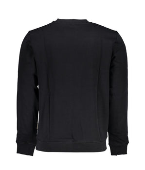 Napapijri Black Cotton Men Sweater