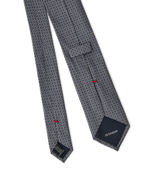 Jil Sander Gray Silk Ties &amp; Bowty
