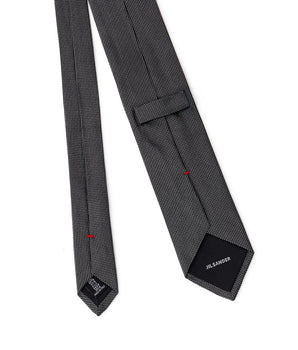 Jil Sander Gray Silk Ties &amp; Bowty