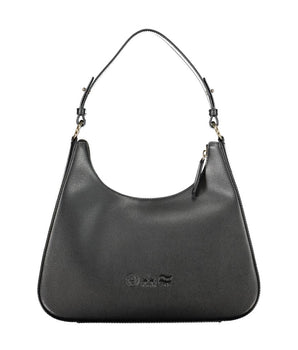 La Martina Black Leather Women's Bag