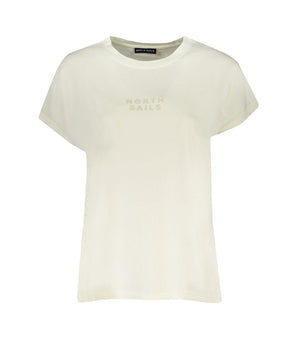 North Sails Bianco Cotton Women T-Shirt