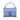Coccinelle Light Blue Leather Women Handbag