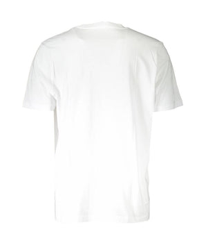 Diesel White Cotton Men T-Shirt
