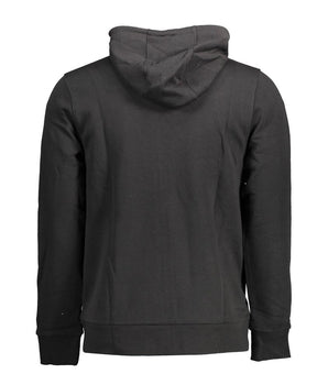 Cavalli Class Black Cotton Men Sweater