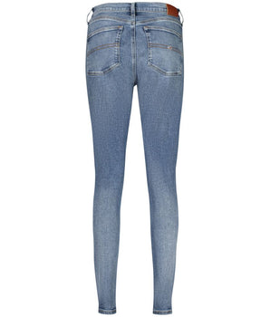 Tommy Hilfiger Blue Cotton Women's Skinny Jean