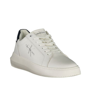 Calvin Klein White Leather Men Sneaker