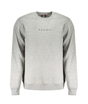 Norway 1963 Gray Cotton Men's Sweater